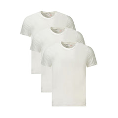 Calvin Klein White Cotton Men T-Shirt -   -  Calvin Klein.