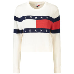 Tommy Hilfiger White Cotton Women Sweater -   -  Tommy Hilfiger.