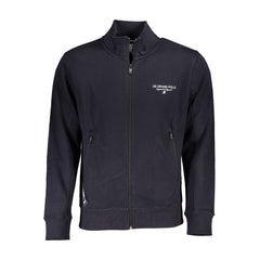 U.S. Grand Polo Chic Fleece-Lined Sweatshirt with Contrast Zip Detail -   -  U.S. Grand Polo.