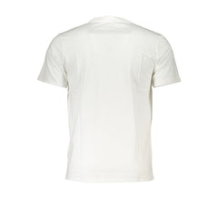 Cavalli Class White Cotton T-Shirt -   -  Cavalli Class.