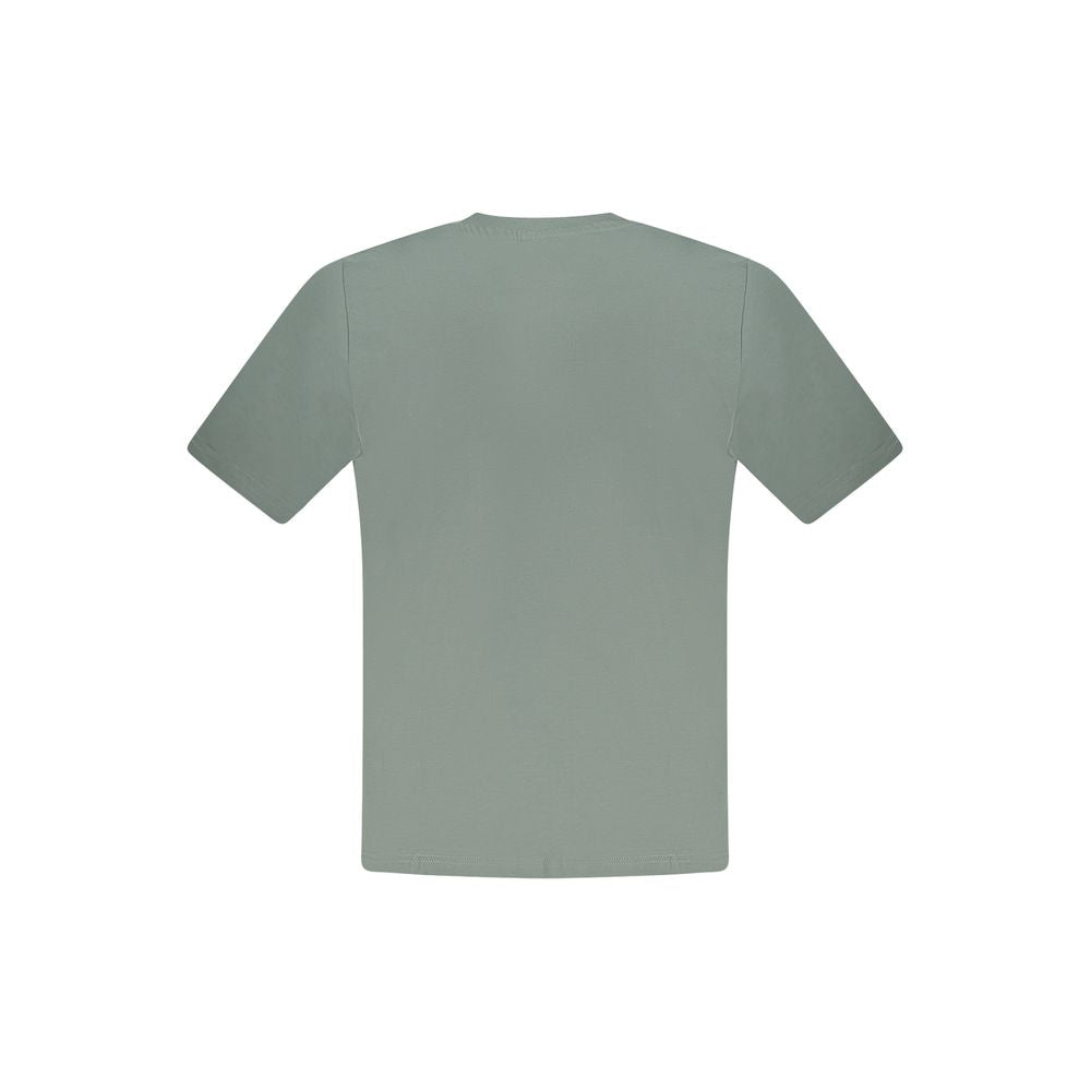 North Sails Green Cotton Men T-Shirt -   -  North Sails.