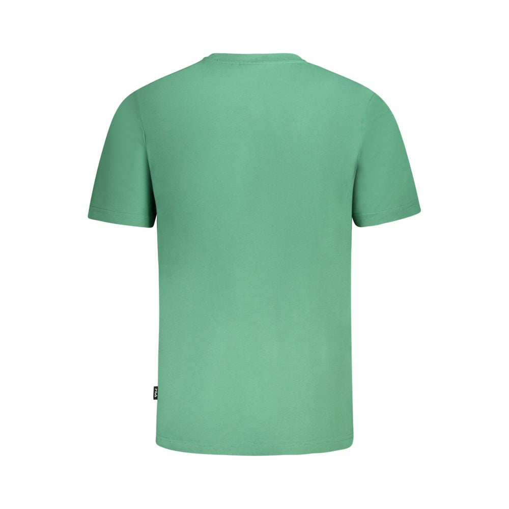 Fila Green Cotton Men T-Shirt -   -  Fila.