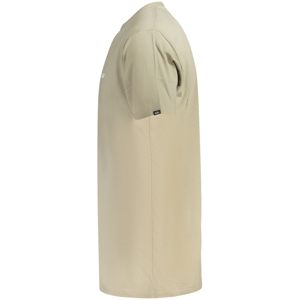 Vans Beige Cotton Men T-Shirt -   -  Vans.