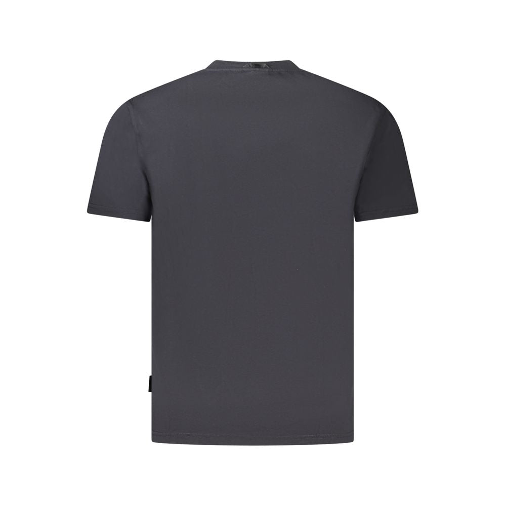 Napapijri Black Cotton Men T-Shirt -   -  Napapijri.