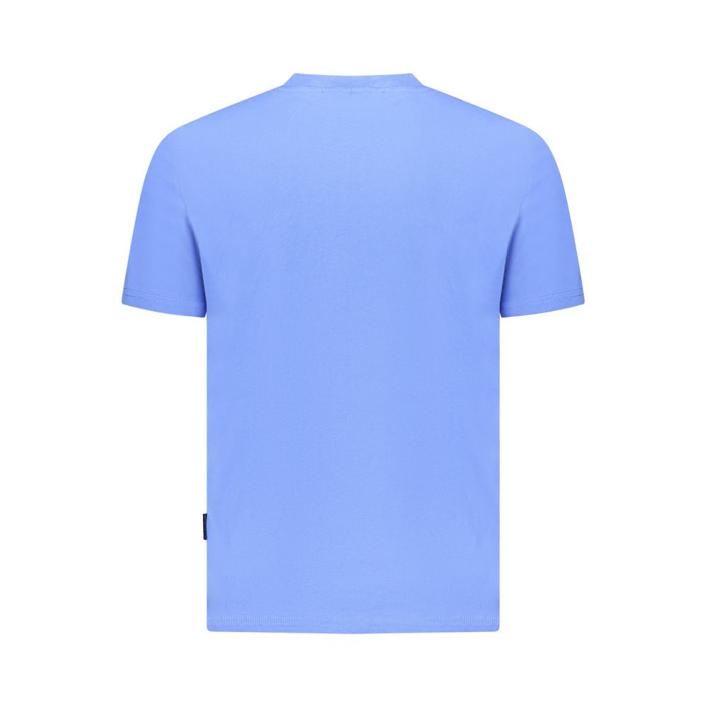 Napapijri Blue Cotton Men T-Shirt -   -  Napapijri.