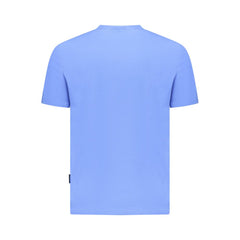 Napapijri Blue Cotton Men T-Shirt -   -  Napapijri.