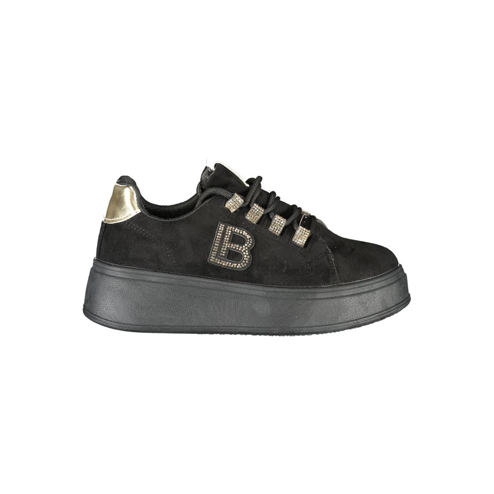Laura Biagiotti Black Polyester Women Sneaker -   -  Laura Biagiotti.