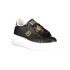 Laura Biagiotti Black Synthetic Women Sneaker -   -  Laura Biagiotti.