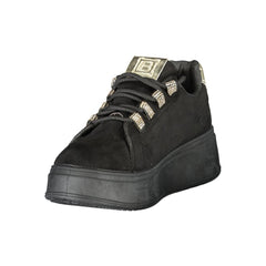 Laura Biagiotti Black Polyester Women Sneaker -   -  Laura Biagiotti.