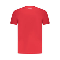 Trussardi Red Cotton Men T-Shirt -   -  Trussardi.