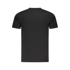 Cavalli Class Black Cotton Men T-Shirt -   -  Cavalli Class.