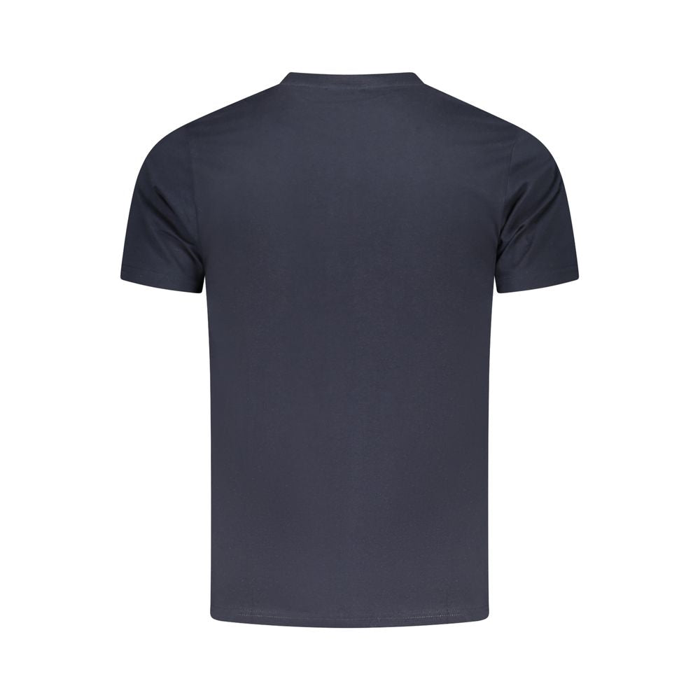 Cavalli Class Blue Cotton Men T-Shirt -   -  Cavalli Class.