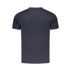 Cavalli Class Blue Cotton Men T-Shirt -   -  Cavalli Class.