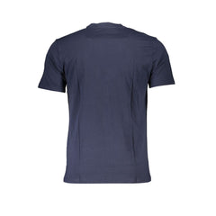 Cavalli Class Blue Cotton T-Shirt -   -  Cavalli Class.