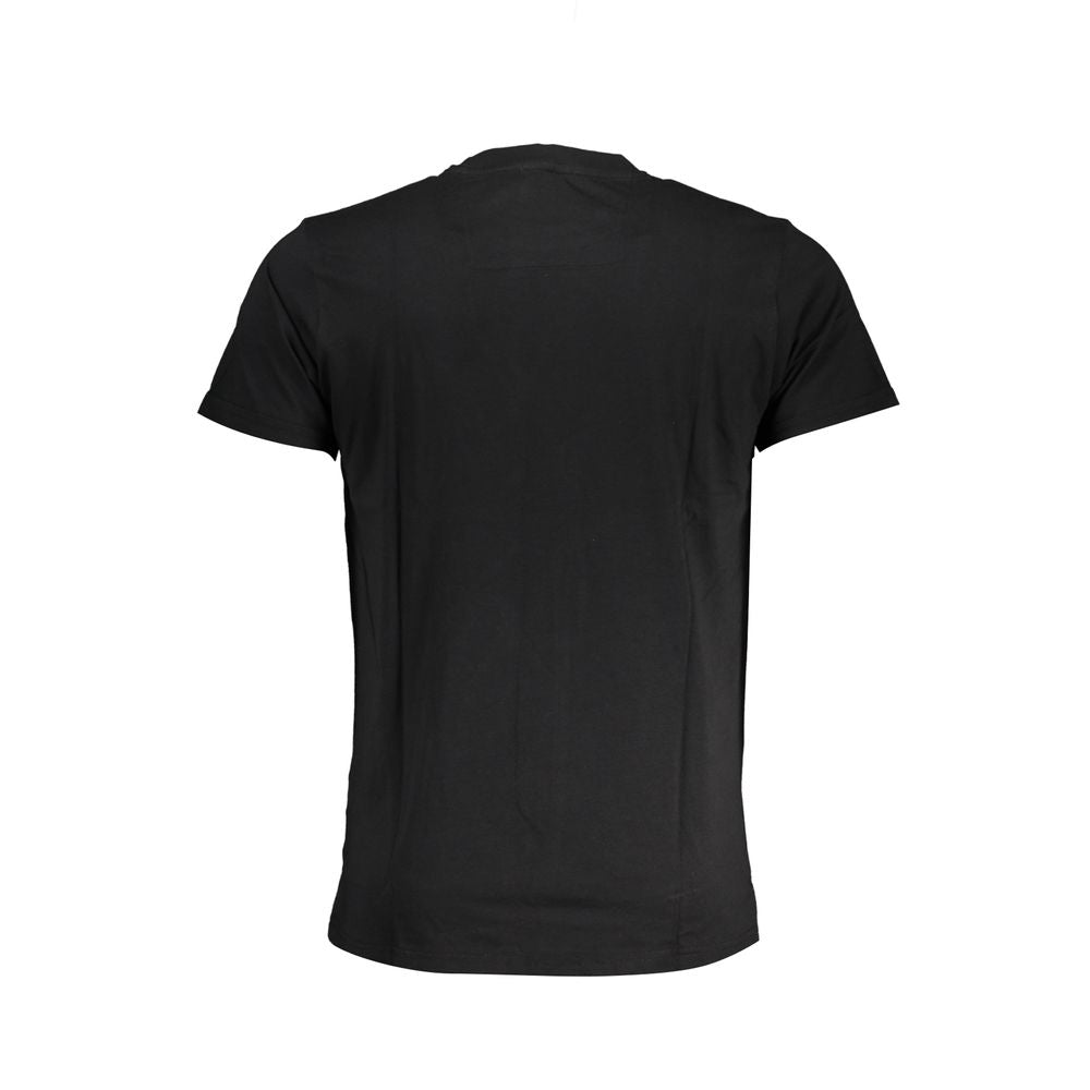 Cavalli Class Black Cotton T-Shirt -   -  Cavalli Class.