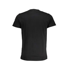 Cavalli Class Black Cotton T-Shirt -   -  Cavalli Class.