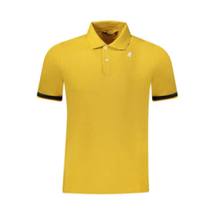 K-WAY Yellow Cotton Men Polo Shirt -   -  K-WAY.