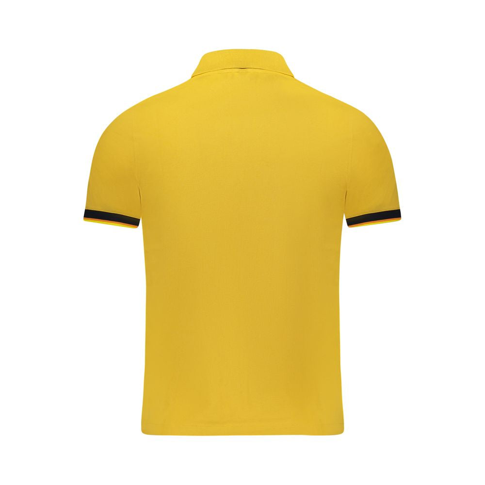 K-WAY Yellow Cotton Men Polo Shirt -   -  K-WAY.