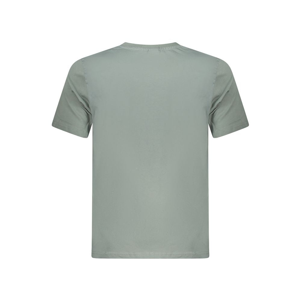 North Sails Green Cotton Men T-Shirt -   -  North Sails.