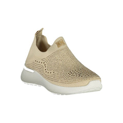Laura Biagiotti Beige Polyester Women Sneaker -   -  Laura Biagiotti.