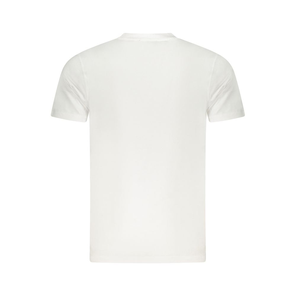 Cavalli Class White Cotton Men T-Shirt -   -  Cavalli Class.