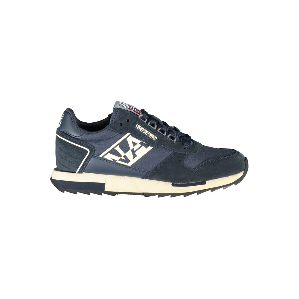 Napapijri Sleek Blue Sporty Laced Sneakers -   -  Napapijri.