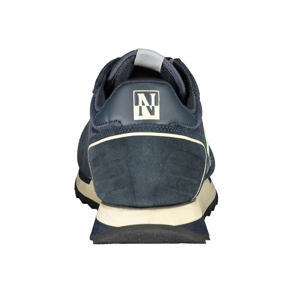 Napapijri Sleek Blue Sporty Laced Sneakers -   -  Napapijri.