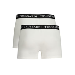 Trussardi White Cotton Underwear -   -  Trussardi.