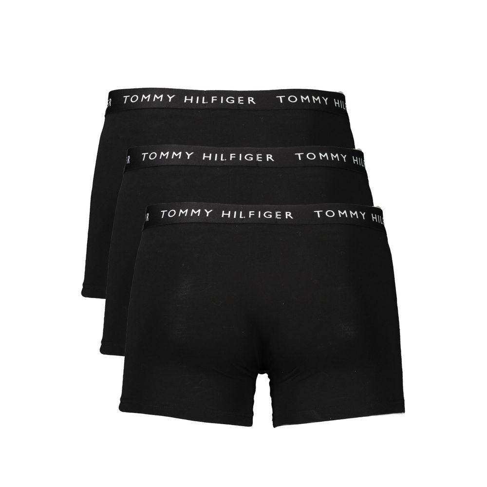 Tommy Hilfiger Black Cotton Men Boxer -   -  Tommy Hilfiger.