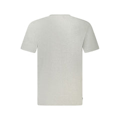 Timberland Gray Cotton Men T-Shirt -   -  Timberland.