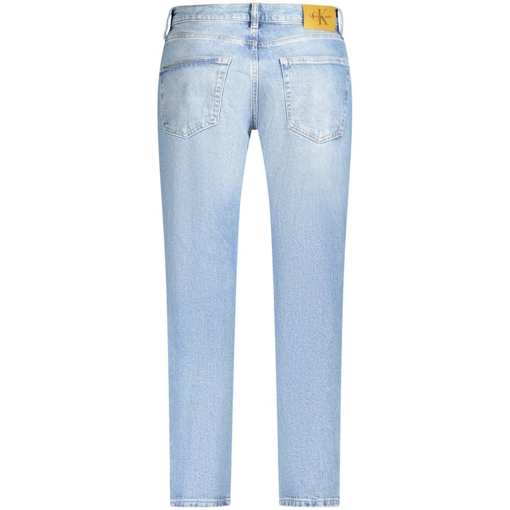 Calvin Klein Light Blue Cotton Men Jeans -   -  Calvin Klein.