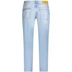 Calvin Klein Light Blue Cotton Men Jeans -   -  Calvin Klein.