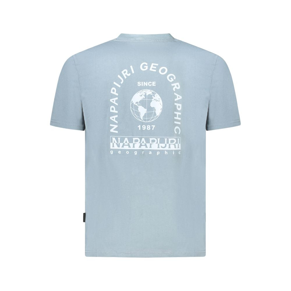 Napapijri Brown Cotton Men T-Shirt -   -  Napapijri.