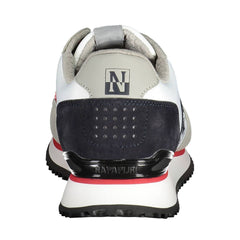 Napapijri White Polyester Men Sneaker -   -  Napapijri.