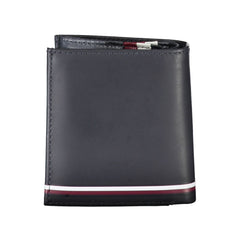 Tommy Hilfiger Blue Leather Men Wallet -  Leather Wallet for Men -  Tommy Hilfiger.