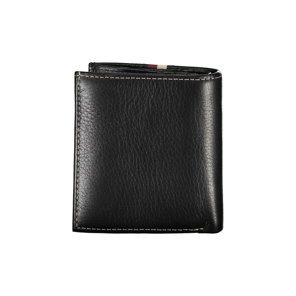 Tommy Hilfiger Black Leather Men Wallet -  Wallets for Men -  Tommy Hilfiger.