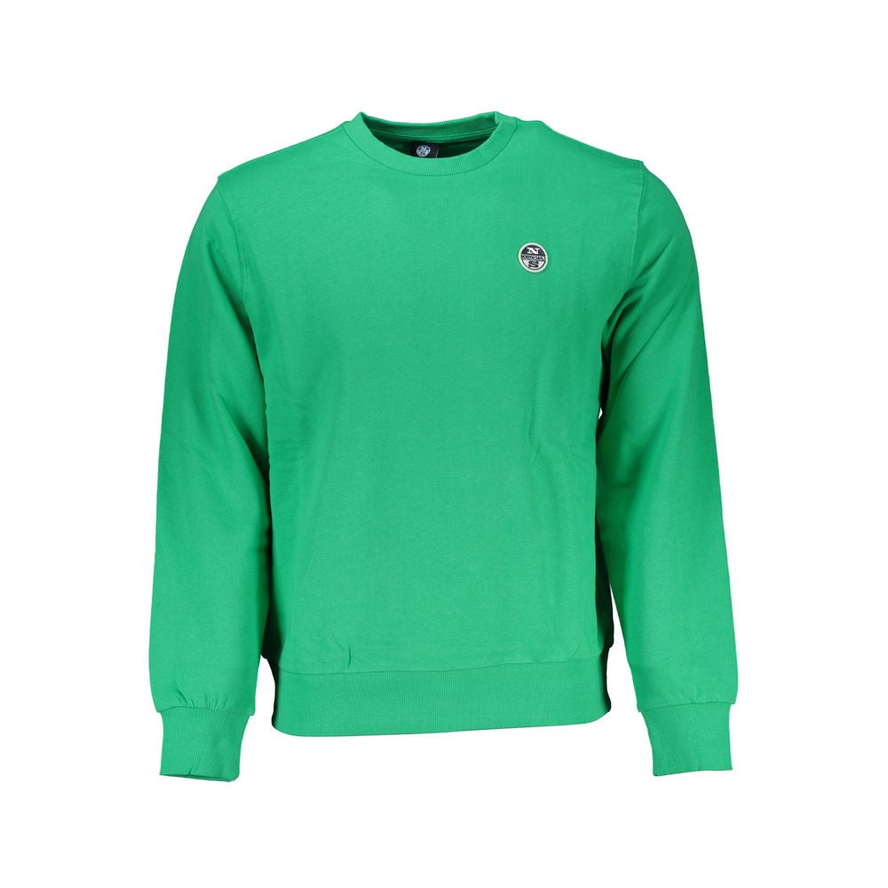 North Sails Green Cotton Sweater -   -  North Sails.