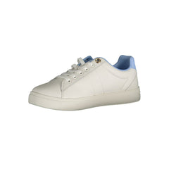 Tommy Hilfiger Light Blue Leather Women Sneaker -   -  Tommy Hilfiger.