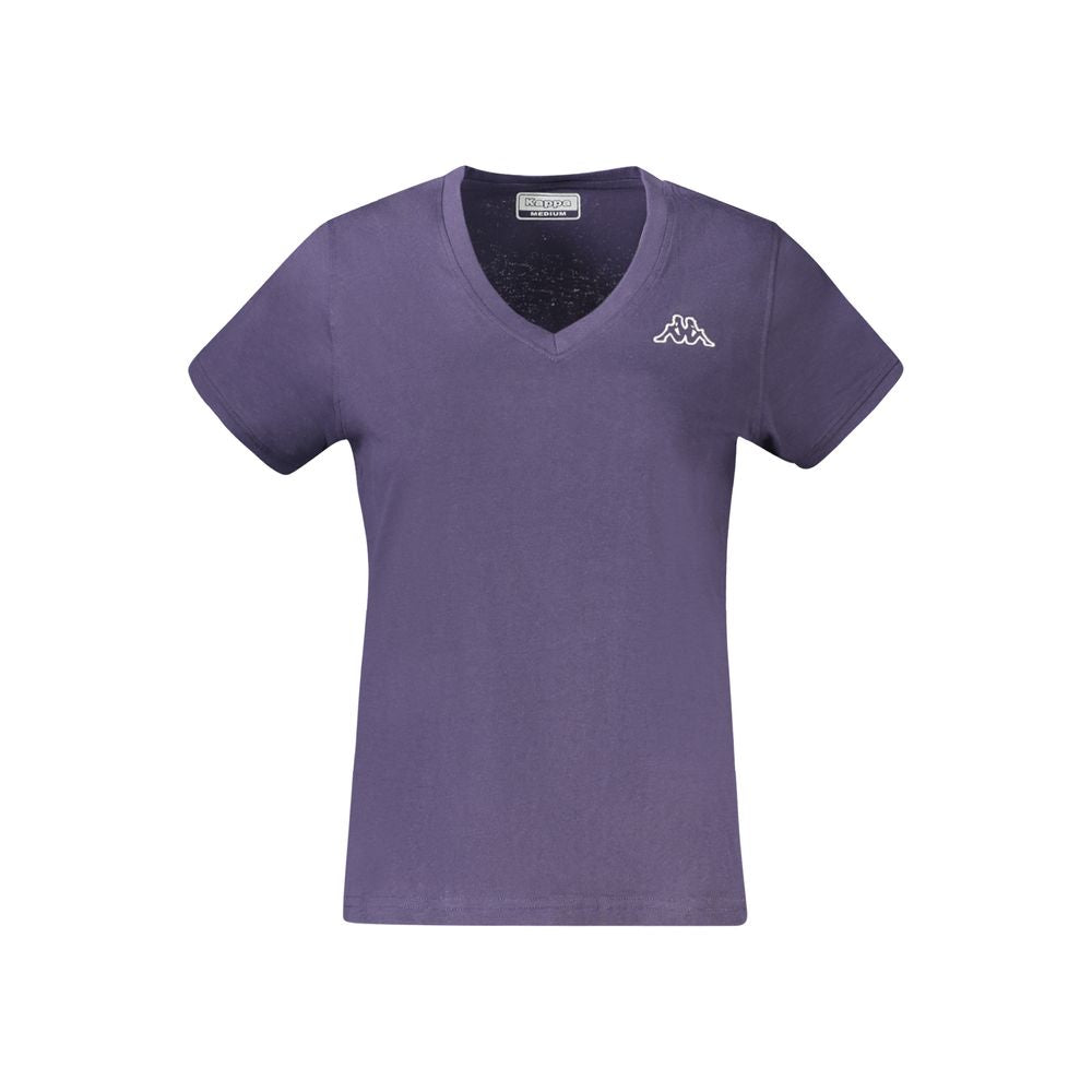 Kappa Blue Cotton Women T-Shirt -   -  Kappa.