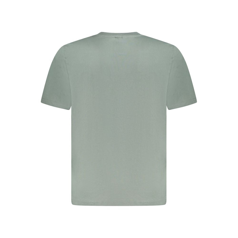 North Sails Green Cotton Men T-Shirt -   -  North Sails.