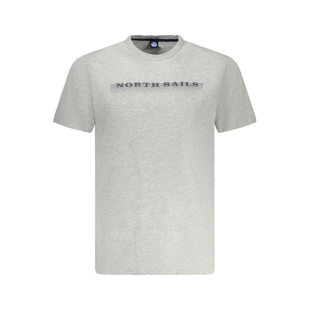 North Sails Brown Cotton Men T-Shirt -   -  North Sails.