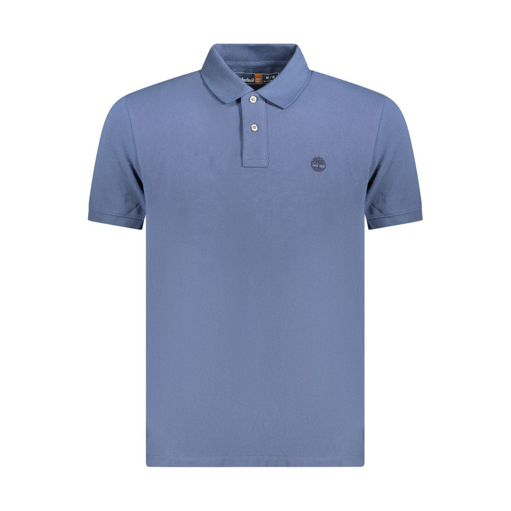 Timberland Blue Cotton Polo Shirt -   -  Timberland.
