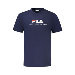 Fila Blue Cotton T-Shirt -   -  Fila.