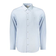 Calvin Klein Light Blue Cotton Men Shirt -   -  Calvin Klein.