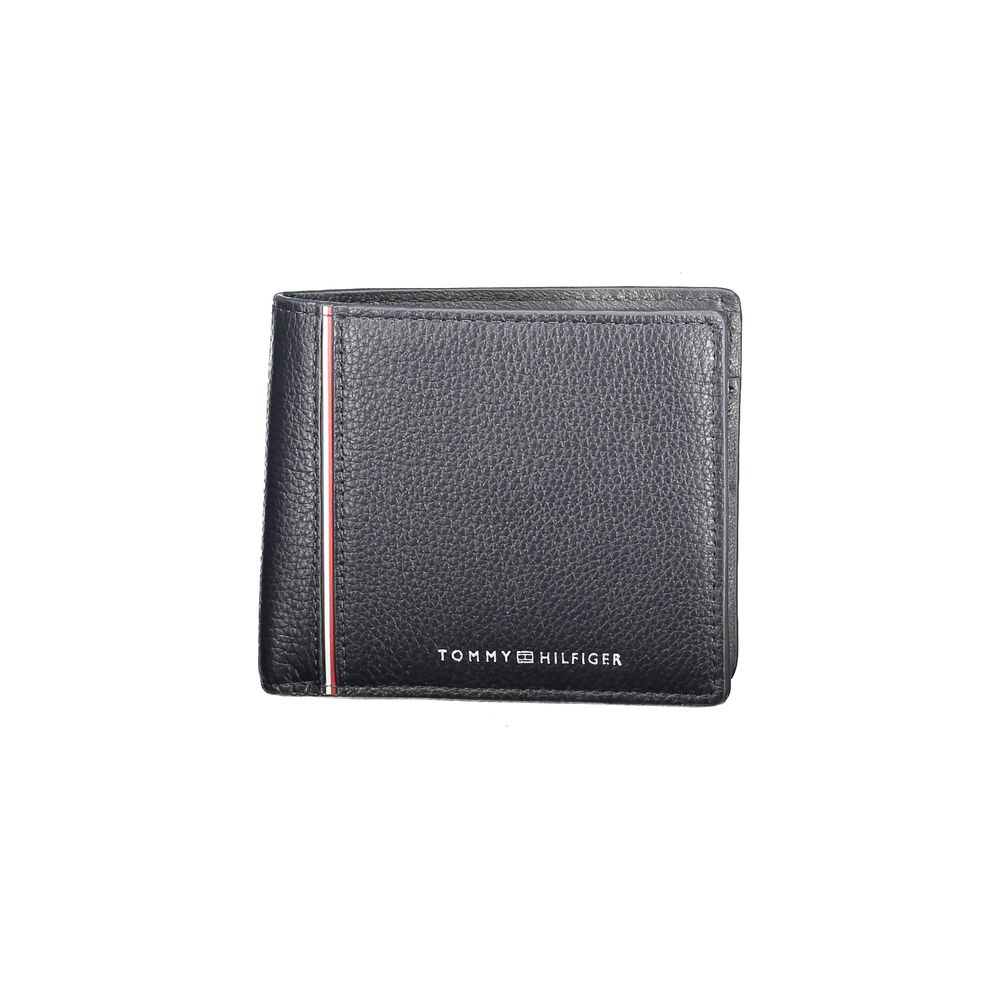 Tommy Hilfiger Blue Leather Men Wallet -   -  Tommy Hilfiger.