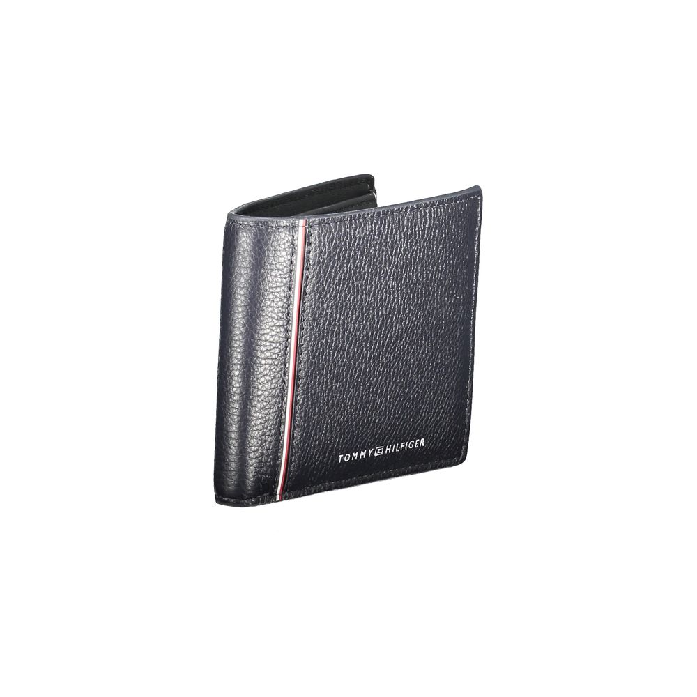Tommy Hilfiger Blue Leather Men Wallet -   -  Tommy Hilfiger.