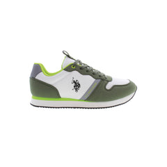 U.S. POLO ASSN. Green Polyester Men Sneaker -   -  U.S. POLO ASSN..
