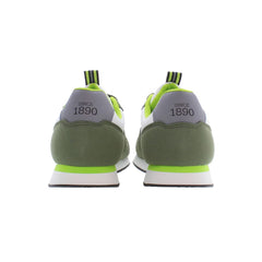 U.S. POLO ASSN. Green Polyester Men Sneaker -   -  U.S. POLO ASSN..