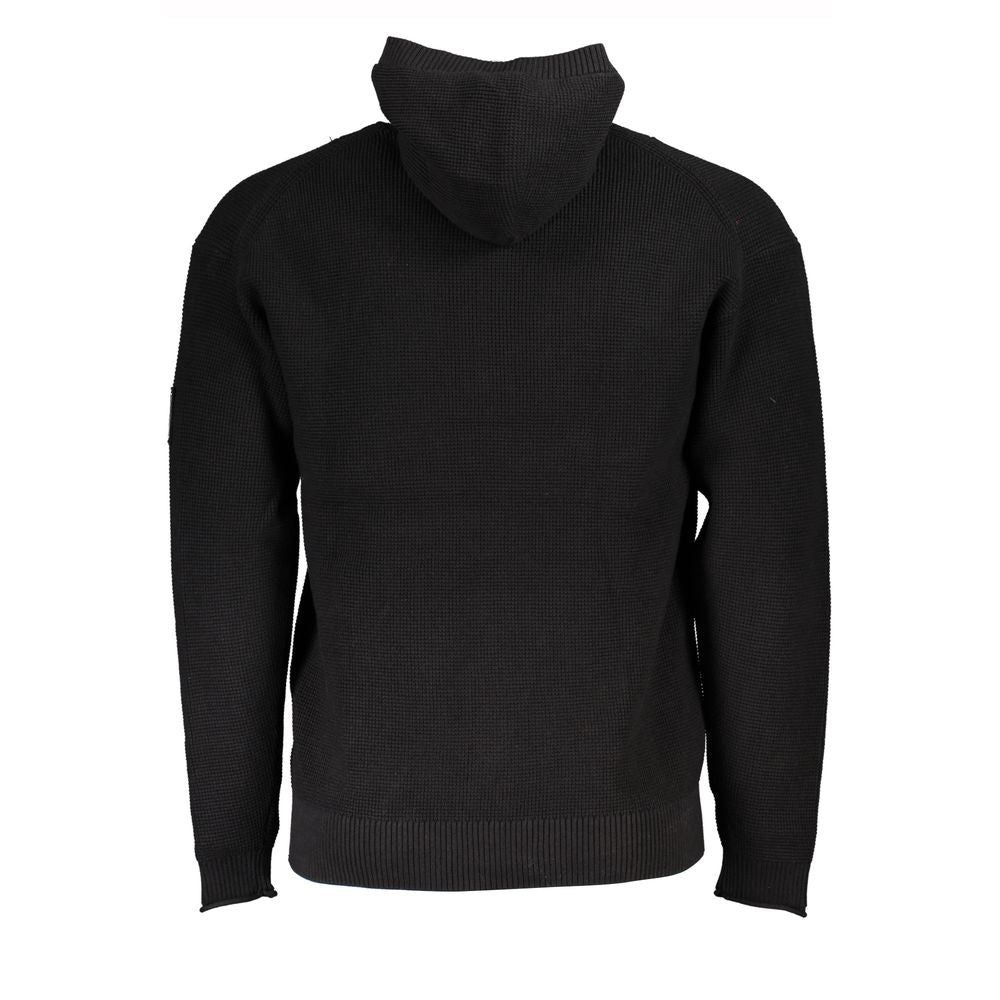 Calvin Klein Sleek Cotton Hooded Sweater with Logo Detail -   -  Calvin Klein.