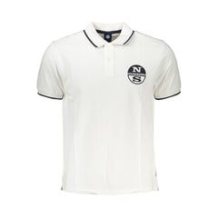 North Sails White Cotton Polo Shirt -   -  North Sails.